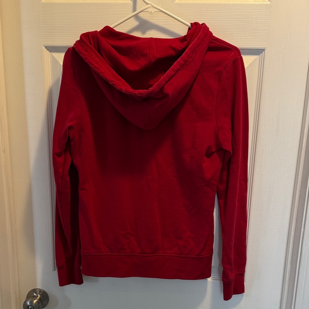 Zine Clothing Red Zip-Up Hoodie - Picture 3 of 5